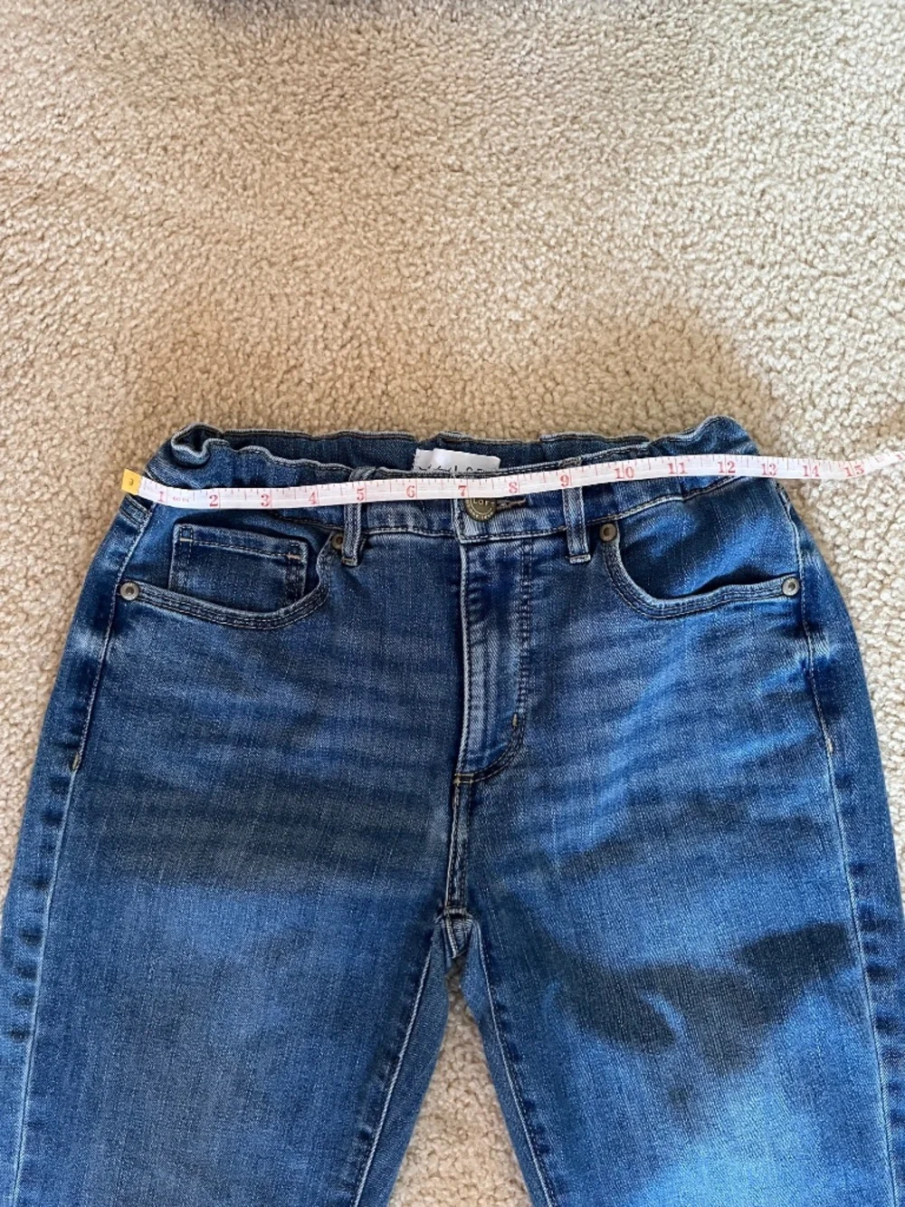 Loft Skinny Jeans with embroidered flower edges - Picture 8 of 8